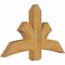 Ekena Millwork Davenport Rough Sawn Timber Gable Bracket, Western Red Cedar, 48"W x 28"H x 4"D x 6"F, 14/12 Pitch GBW048X28X0406DAV00RWR - alternate 4